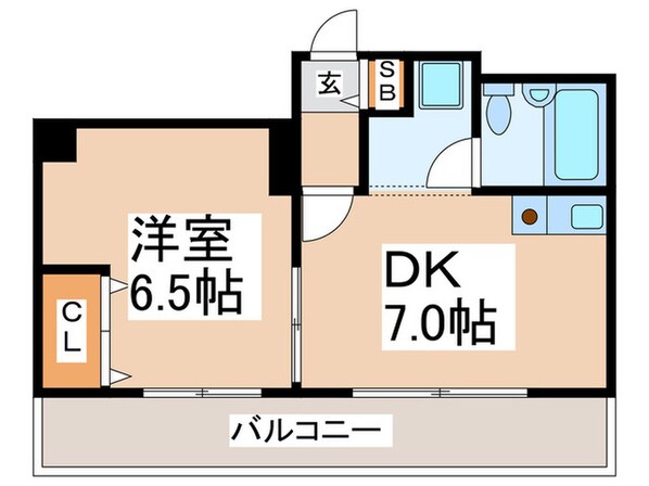 難波リーガルハウスの物件間取画像